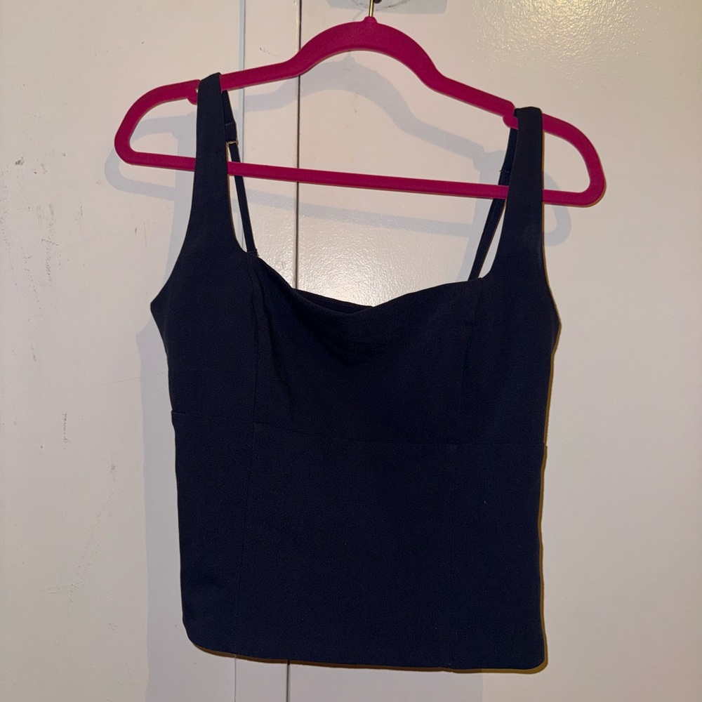 Black Sleeveless Top